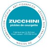 Achat de bocaux de courgettes au vinaigre, fait maison et de saison