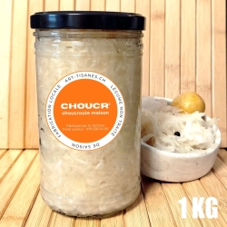 Achat de choucroute locale lacto-fermentée à base de chou blanc